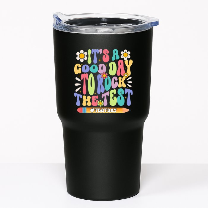 ItS A Good Day To Rock The Test Groovy Testing Motivation Tumbler