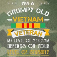 Im A Grumpy Old Vietnam Veteran Legacy Tie Dye Trucker Hat