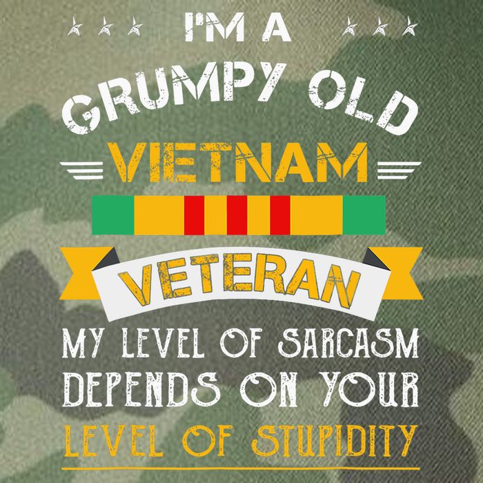 Im A Grumpy Old Vietnam Veteran Legacy Tie Dye Trucker Hat