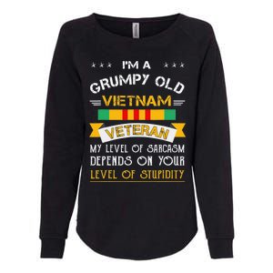 Im A Grumpy Old Vietnam Veteran Womens California Wash Sweatshirt