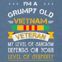 Im A Grumpy Old Vietnam Veteran Garment-Dyed Sweatshirt