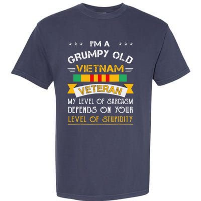 Im A Grumpy Old Vietnam Veteran Garment-Dyed Heavyweight T-Shirt