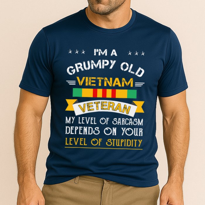 Im A Grumpy Old Vietnam Veteran Performance Shirt
