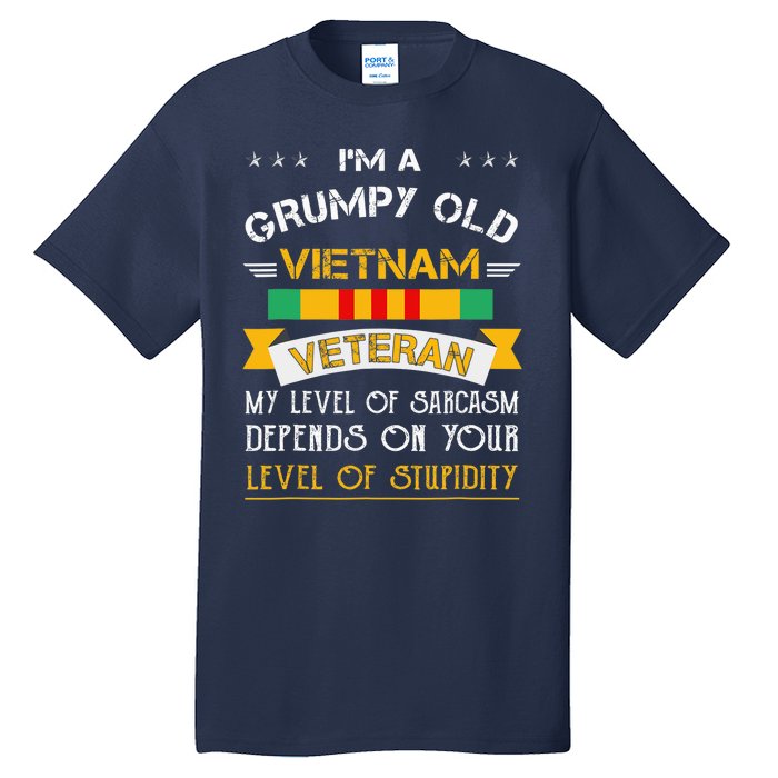 Im A Grumpy Old Vietnam Veteran Tall T-Shirt