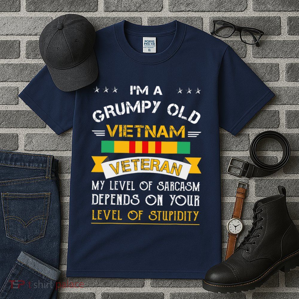 Im A Grumpy Old Vietnam Veteran Tall T-Shirt