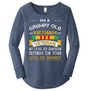 Im A Grumpy Old Vietnam Veteran Women's Perfect Tri Tunic Long Sleeve Shirt