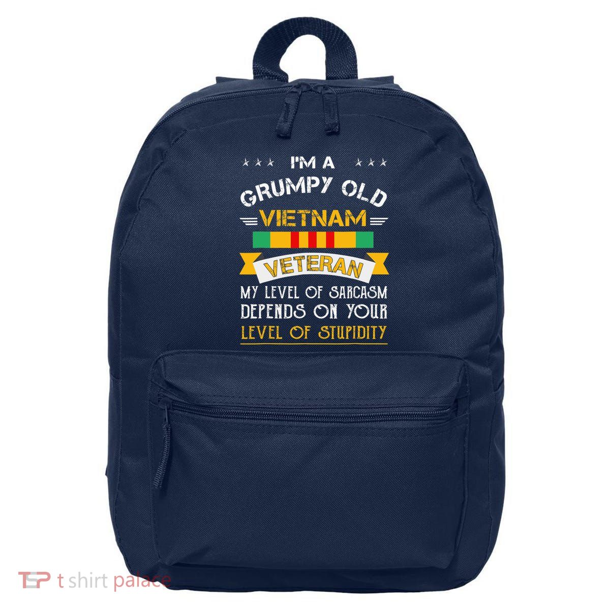 Im A Grumpy Old Vietnam Veteran 16 in Basic Backpack