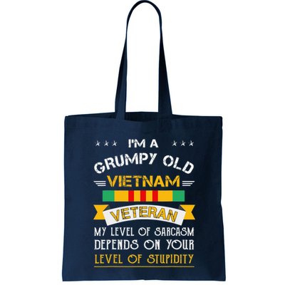 Im A Grumpy Old Vietnam Veteran Bag