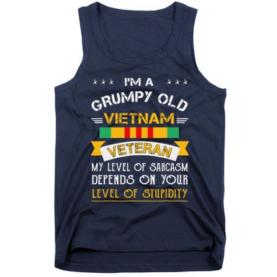 Im A Grumpy Old Vietnam Veteran Tank Top