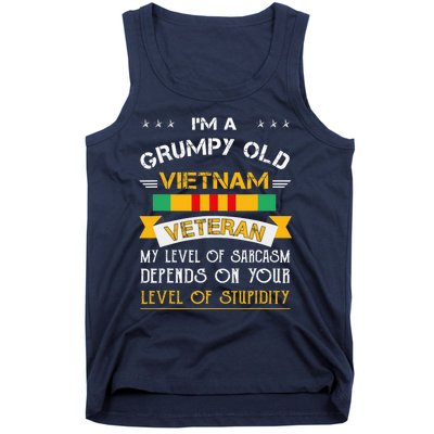 Im A Grumpy Old Vietnam Veteran Tank Top