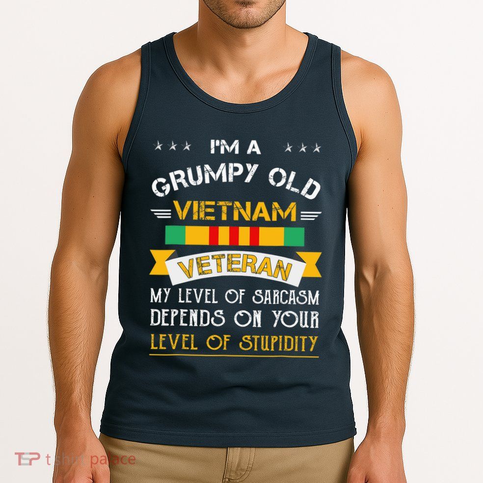 Im A Grumpy Old Vietnam Veteran Tank Top