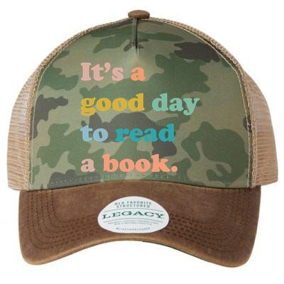 It's A Good Day To Read A Book Legacy Tie Dye Trucker Hat