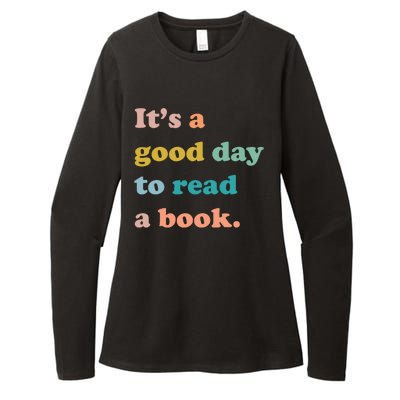 It's A Good Day To Read A Book Womens CVC Long Sleeve Shirt