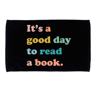 It's A Good Day To Read A Book Microfiber Hand Towel