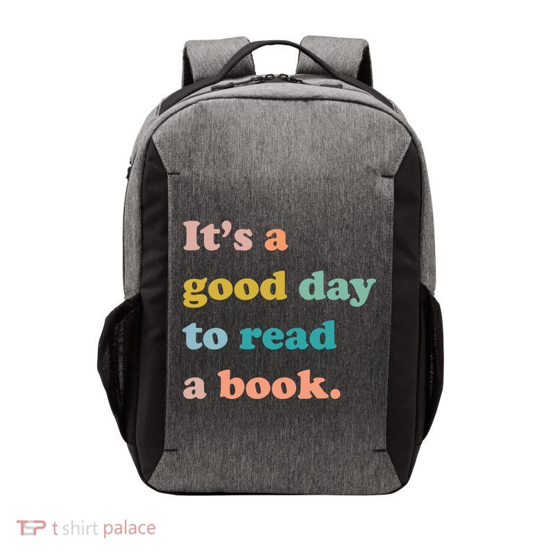 It's A Good Day To Read A Book Vector Backpack