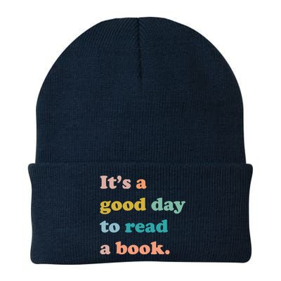 It's A Good Day To Read A Book Knit Cap Winter Beanie