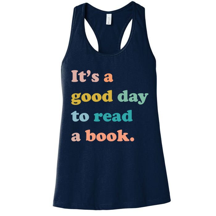 It's A Good Day To Read A Book Womens Tank Top