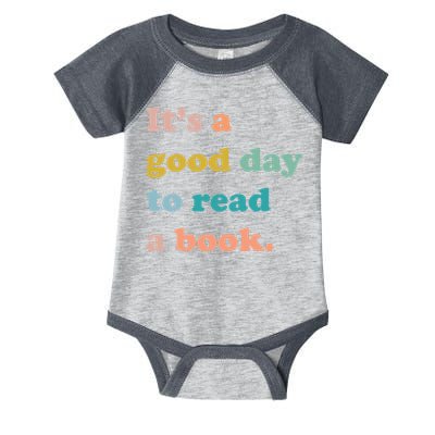 It's A Good Day To Read A Book Infant Baby Jersey Bodysuit