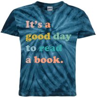 It's A Good Day To Read A Book Kids Tie-Dye T-Shirt