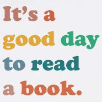 It's A Good Day To Read A Book Garment-Dyed Sweatshirt