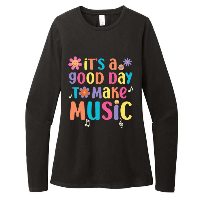 ItS A Good Day To Make Music Musician Music Teacher Womens CVC Long Sleeve Shirt