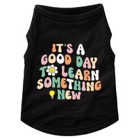 It's A Good Day To Learn Something New Retro Back To School Doggie Tank
