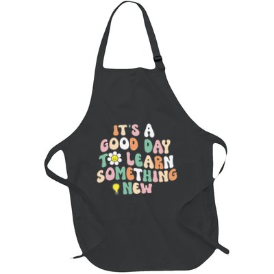 It's A Good Day To Learn Something New Retro Back To School Apron