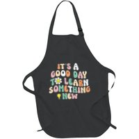 It's A Good Day To Learn Something New Retro Back To School Apron