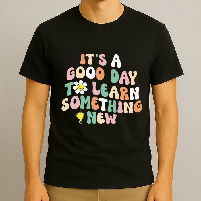 It's A Good Day To Learn Something New Retro Back To School T-Shirt