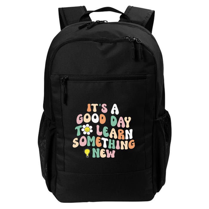 It's A Good Day To Learn Something New Retro Back To School Backpack