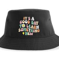 It's A Good Day To Learn Something New Retro Back To School Sustainable Bucket Hat
