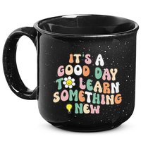 It's A Good Day To Learn Something New Retro Back To School 15oz Campfire Ceramic Mug