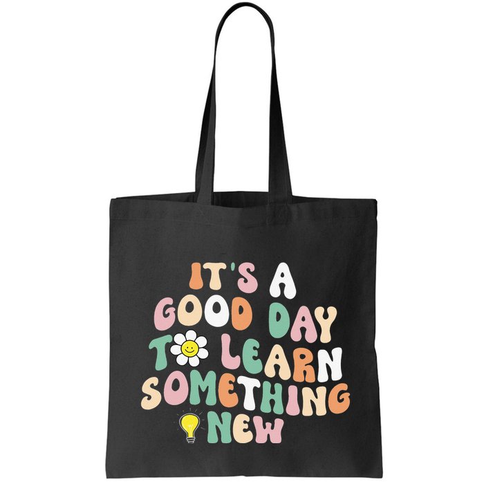 It's A Good Day To Learn Something New Retro Back To School Bag
