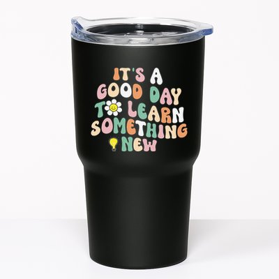 It's A Good Day To Learn Something New Retro Back To School Tumbler