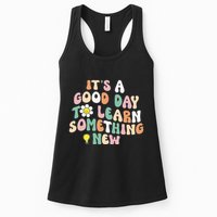 It's A Good Day To Learn Something New Retro Back To School Womens Tank Top