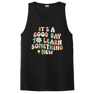 It's A Good Day To Learn Something New Retro Back To School PosiCharge Competitor Tank