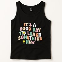 It's A Good Day To Learn Something New Retro Back To School Tank Top