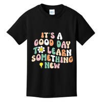 It's A Good Day To Learn Something New Retro Back To School Kids T-Shirt