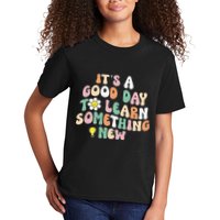 It's A Good Day To Learn Something New Retro Back To School Kids T-Shirt