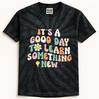 It's A Good Day To Learn Something New Retro Back To School Kids Tie-Dye T-Shirt