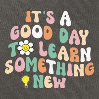 It's A Good Day To Learn Something New Retro Back To School Cotton Canvas Backpack