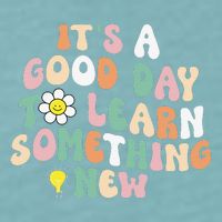 It's A Good Day To Learn Something New Retro Back To School Sueded Cloud Jersey T-Shirt