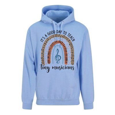 Its A Good Day To Teach Tiny Musicians Music Teacher Rainbow Unisex Surf Hoodie