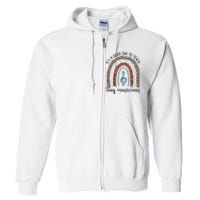 Its A Good Day To Teach Tiny Musicians Music Teacher Rainbow Full Zip Hoodie