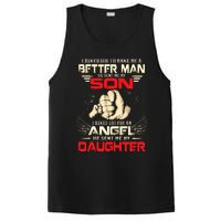 I Asked God To Make Me A Better Man He Sent Me My Son PosiCharge Competitor Tank