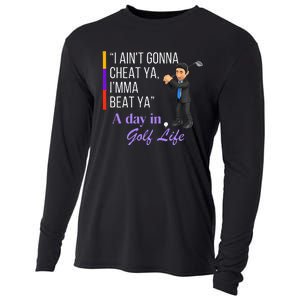 I AinT Gonna Cheat Ya IMma Beat Ya Cooling Performance Long Sleeve Crew