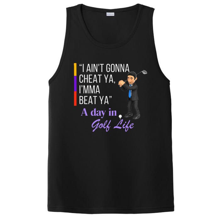 I AinT Gonna Cheat Ya IMma Beat Ya PosiCharge Competitor Tank