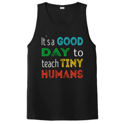 It's A Good Day To Teach Tiny Hu Gift PosiCharge Competitor Tank