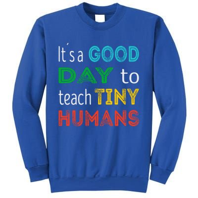 It's A Good Day To Teach Tiny Hu Gift Sweatshirt