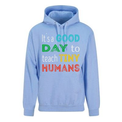 It's A Good Day To Teach Tiny Hu Gift Unisex Surf Hoodie